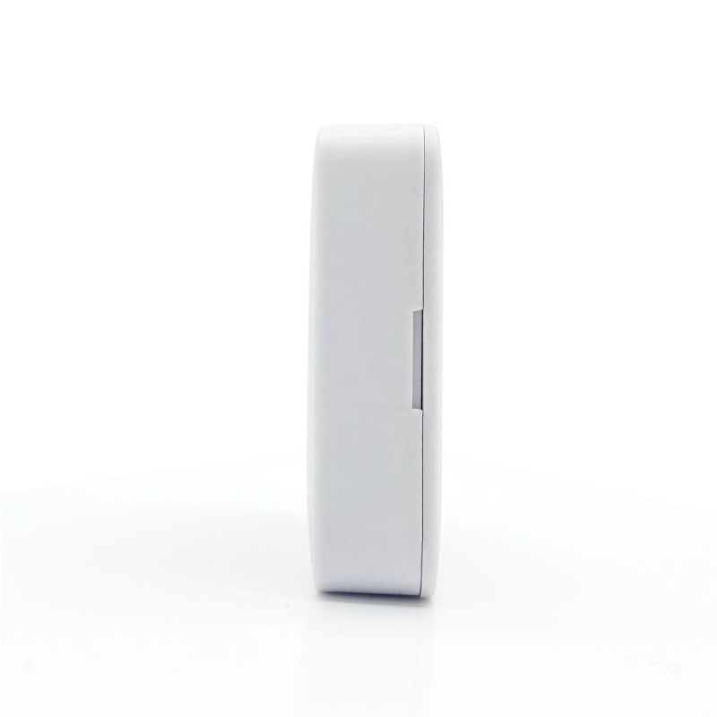 Вътрешен мини термометър KIMTOKA с усмихнато лице, измерва температура и влажност, работи с CR2032 батерия, точност: температура ±1°C, влажност ±5%