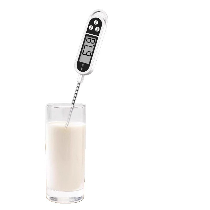 Digitalni termometar s sondom za vodu, hranu, ulje i mlijeko — kućna kuhinja i kupanje djeteta