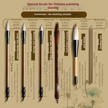 Σετ Εκκίνησης Κινεζικής Ζωγραφικής από τη Marie's — φυτικές και ορυκτές χρωστικές για κινεζική ζωγραφική