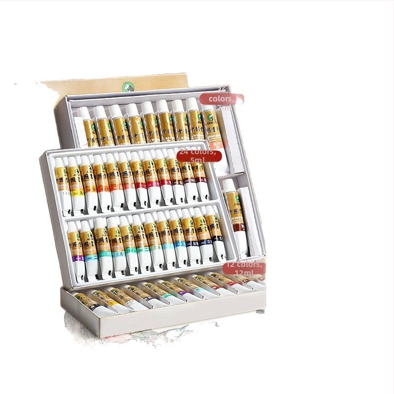 Σετ Εκκίνησης Κινεζικής Ζωγραφικής από τη Marie's — φυτικές και ορυκτές χρωστικές για κινεζική ζωγραφική