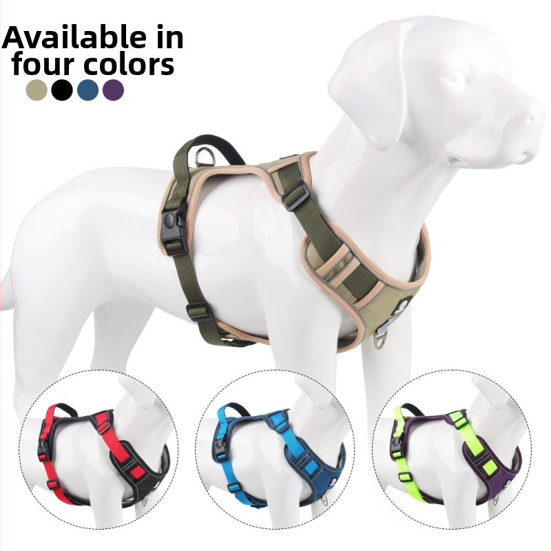 Harnes prsnog psa u stilu veste, Oxford tkanina, podesivo, Kui Kui Bear