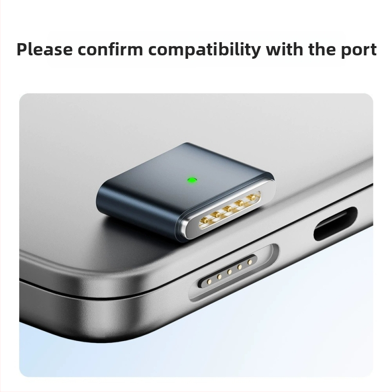 Emmons Type-C na MagSafe 3/2 magnetický adaptér pre MacBook Pro/Air, samičí Type-C k MagSafe3