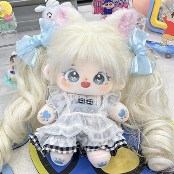 Duga kovrčava perika s ravnim šiškama, korejski stil, vlakna otporna na toplinu, porijeklo Zhejiang