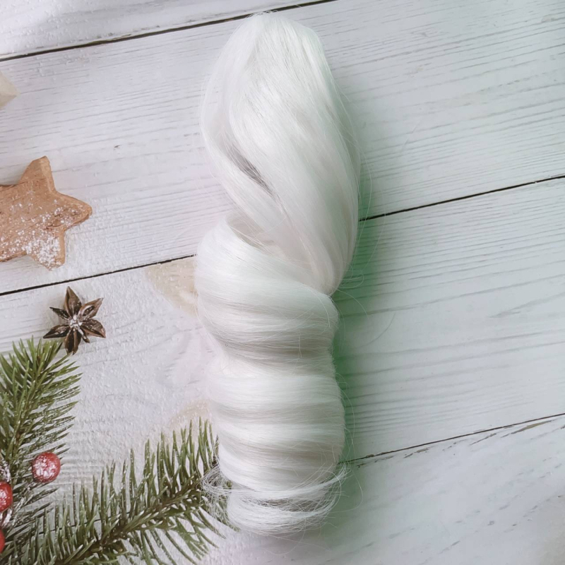 Duga kovrčava perika s ravnim šiškama, korejski stil, vlakna otporna na toplinu, porijeklo Zhejiang