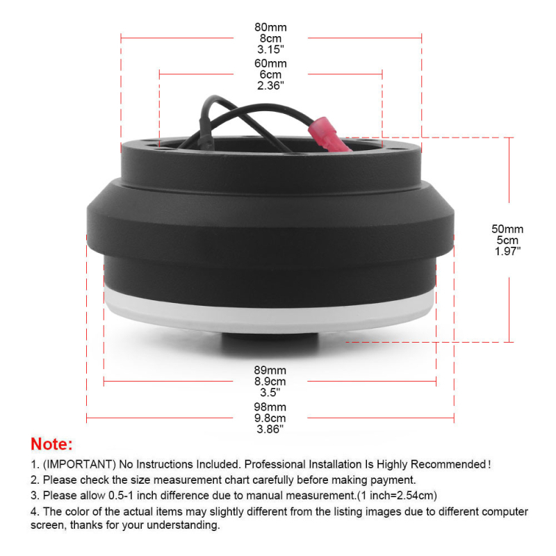 Hub-110h adapter baze volana za Honda Civic (1992–1995) i Acura Integra (1994–2001) – Dyno Racing