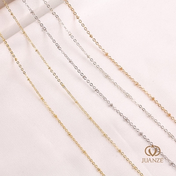 Bakreni lanac s klips maticama, elektroplatirano, Autonomy marka, ručna izrada, produženi lanac