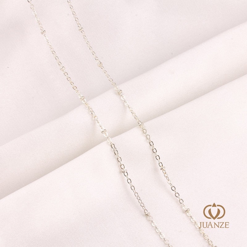 Bakreni lanac s klips maticama, elektroplatirano, Autonomy marka, ručna izrada, produženi lanac