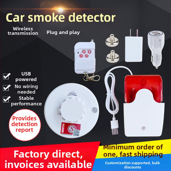 Dimni alarm za kamione RA-103WX, 5V, 360° detekcija, bežični, domet 50 m