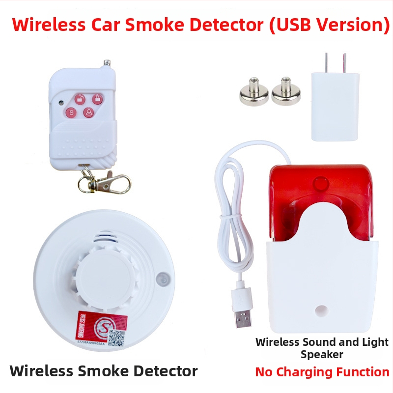 Dimni alarm za kamione RA-103WX, 5V, 360° detekcija, bežični, domet 50 m