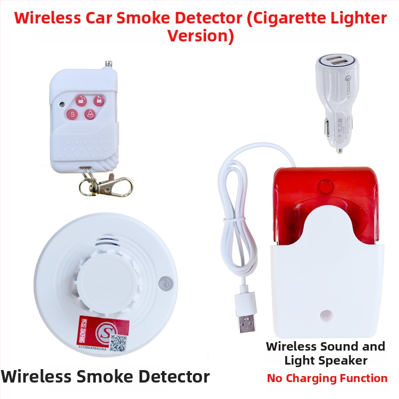 Dimni alarm za kamione RA-103WX, 5V, 360° detekcija, bežični, domet 50 m