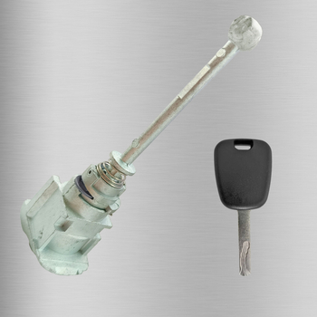 Κλειδαριά αυτοκινήτου κατά της κλοπής για Peugeot 408 κύλινδρος πόρτας, μοντέλο 408, κύλινδρος από χαλκό, υλικά: κράμα ψευδάργυρου, χαλκός, πλαστικό