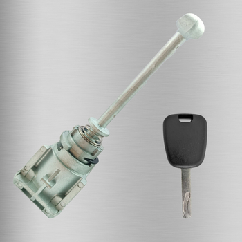 Κλειδαριά αυτοκινήτου κατά της κλοπής για Peugeot 408 κύλινδρος πόρτας, μοντέλο 408, κύλινδρος από χαλκό, υλικά: κράμα ψευδάργυρου, χαλκός, πλαστικό