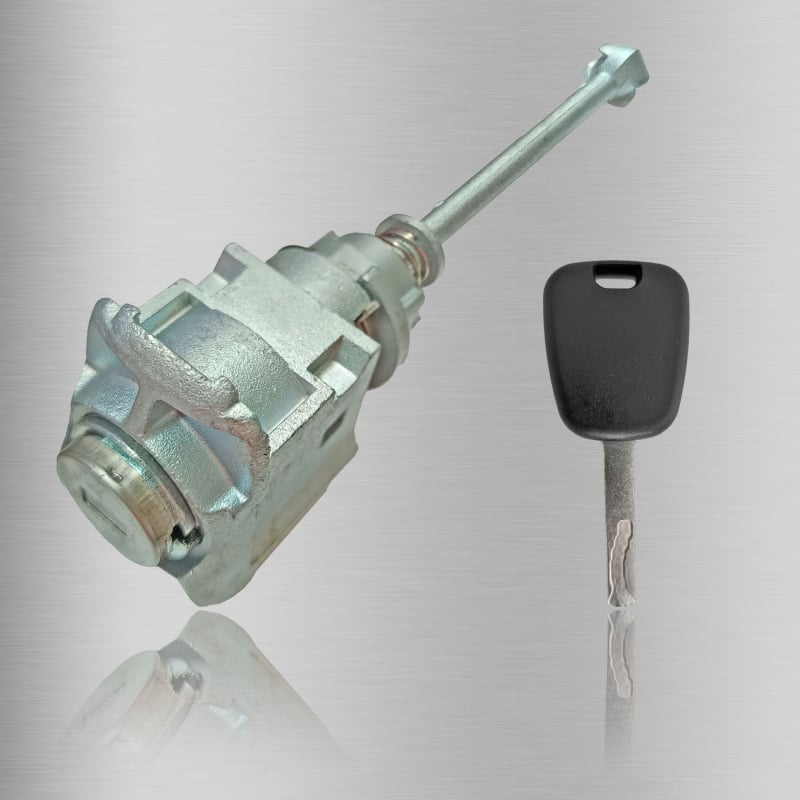 Κλειδαριά αυτοκινήτου κατά της κλοπής για Peugeot 408 κύλινδρος πόρτας, μοντέλο 408, κύλινδρος από χαλκό, υλικά: κράμα ψευδάργυρου, χαλκός, πλαστικό