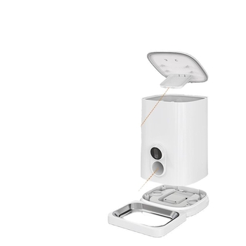 Automatski hranilnik za kućne ljubimce (psi i mačke), upravljanje putem aplikacije, odvojivi spremnik za hranu, težina 2 kg, glasovno i video nadzor, model MV24005