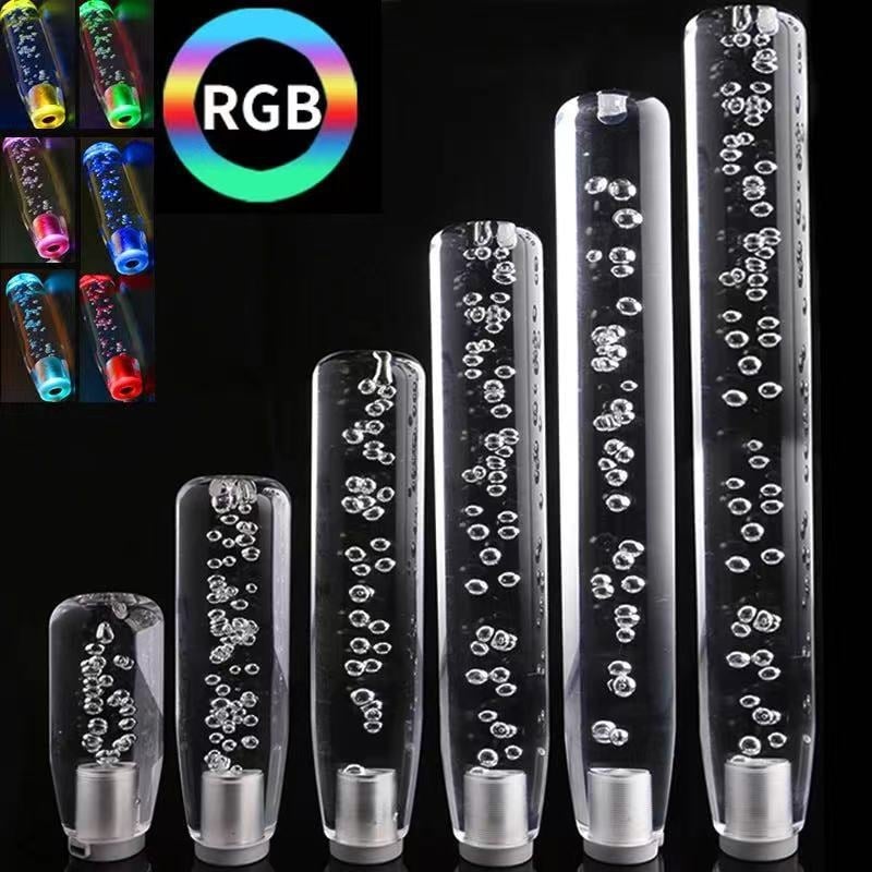 Ruiteng 0450 kristalni LED ručica mjenjača, univerzalna kompatibilnost, kružni oblik