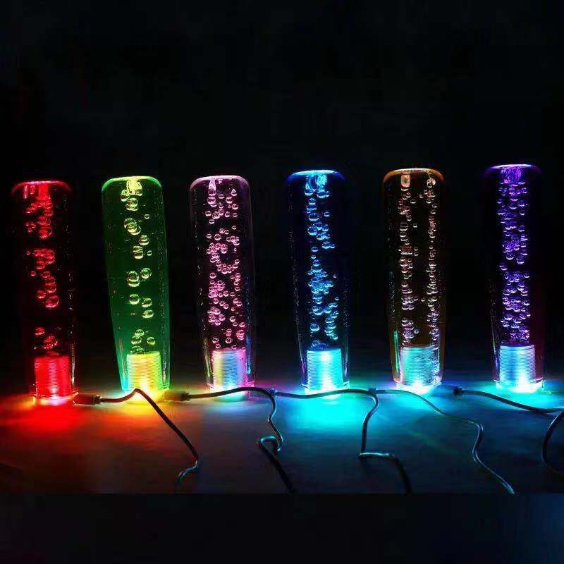 Ruiteng 0450 kristalni LED ručica mjenjača, univerzalna kompatibilnost, kružni oblik