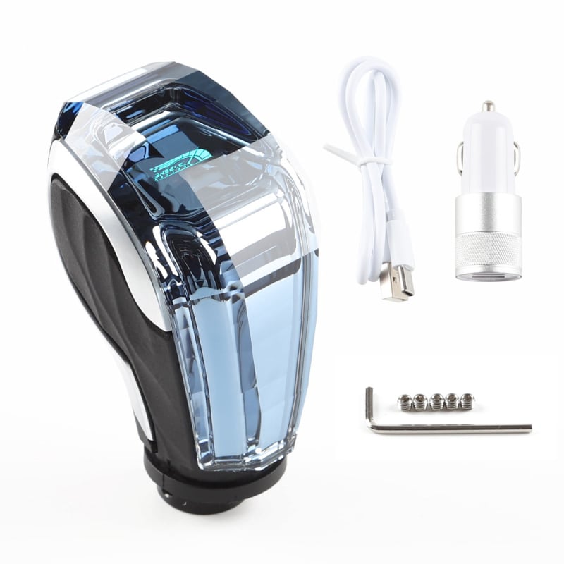 Drška mjenjača s LED dodirnim kristalom, model Button Crystal Handle, kompatibilan s većinom modela s gumbom, mogućnost prilagodbe obrade, marka insell