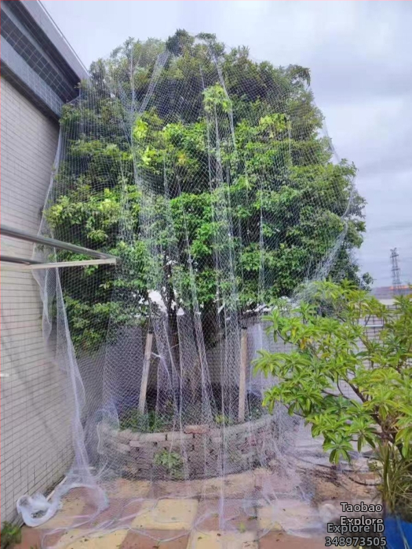 Najlonska mreža za zaštitu voćaka od ptica – mreža za jedno stablo (trešnja, grožđe)