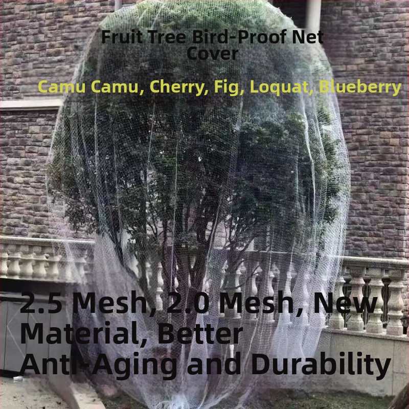 Najlonska mreža za zaštitu voćaka od ptica – mreža za jedno stablo (trešnja, grožđe)