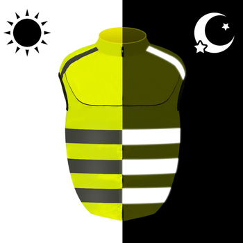 Ανακλαστικό μπουφάν για ιππασία - ύφασμα Oxford 150D, ανακλαστική ταινία, μοντέλο 1915