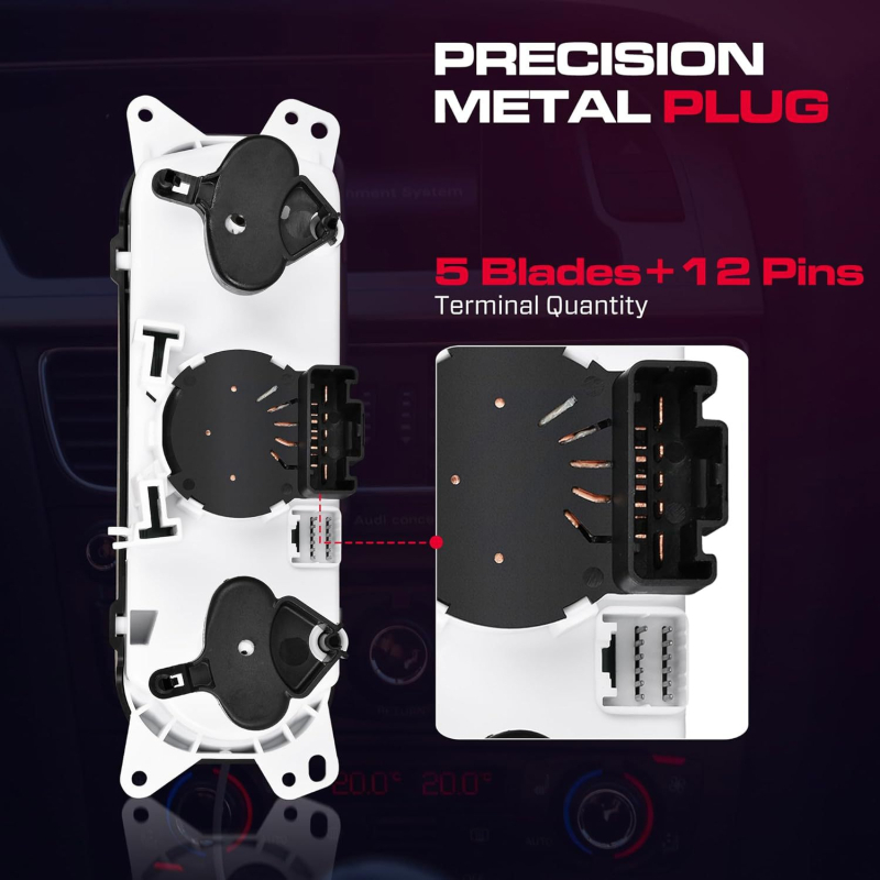 Modul grijanog upravljanja za Jeep Wrangler – Panel kontrole klimatizacije, Model 55111840AE, Marka XCLPF