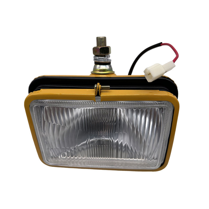 Svjetiljka za iskopač: kvadratna metalna lampa, H4, 24V, svjetlo za kabinu i ramenu