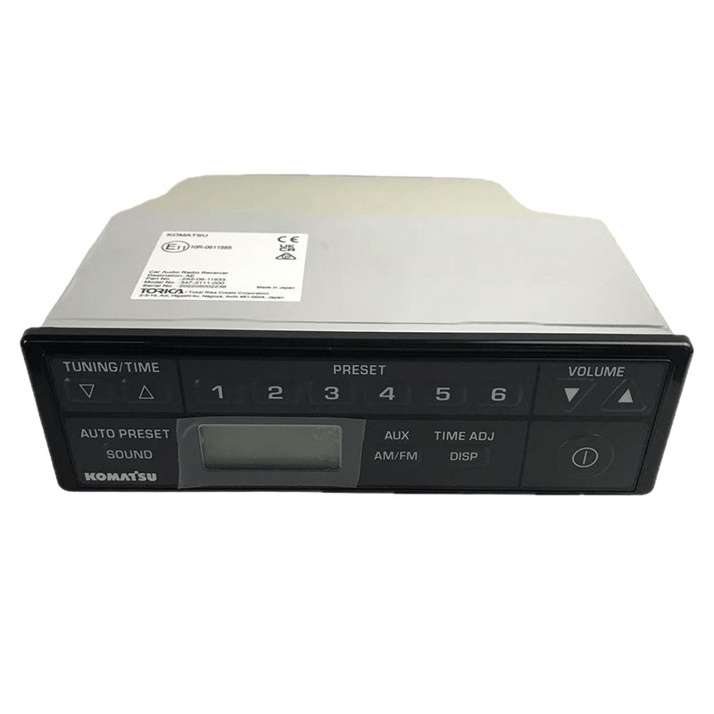 Ansamblu radio pentru cabina PC210/PC490, cod 2A5-06-11933, Song Ming