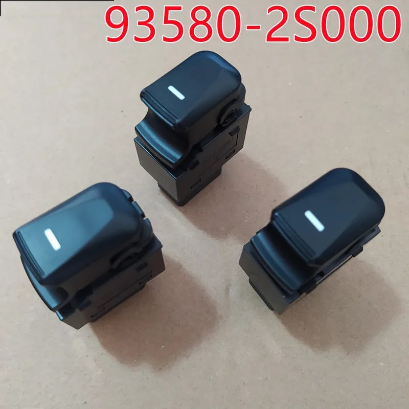 Превключвател за електрически прозорци и врати за Hyundai IX35, части № 935802S000 и 935812S000, съвместим с 93580-2S000 и 93580 2S000