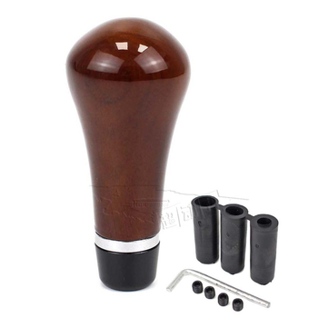 Cap de schimb universal din lemn de piersic și aliaj de aluminiu, model Peach wood gear head, marca JXR