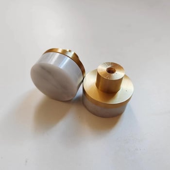 Hanxiang mâner rotund din marmură pentru dulapuri, uși și sertare – stil lux lejer