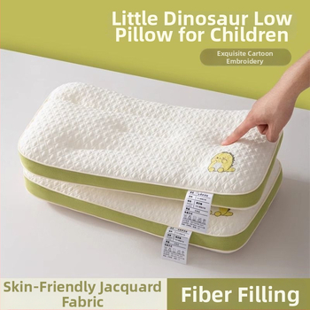 Μαξιλάρι ύπνου για παιδιά με στήριξη αυχένα, ορθογώνιο, γέμισμα πολυεστερική ίνα, κάλυμμα συνθετικού υφάσματος