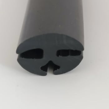 Gumi tömítőszalag ajtókhoz és ablakokhoz, ötoldalú keresztmetszet, időjárásálló tömítés, működési hőmérséklet 80°C, modell 25