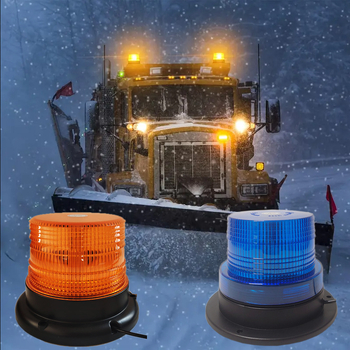 LED krovsko svjetlo za vozila Little Yellow Light 12LED – snaga 12W, napajanje 12–24V, svjetlosni tok 3000 lm, kućište PC