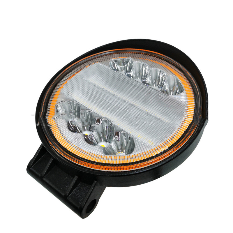 72W LED radna svjetiljka, kružna s otvorom, za krovno montažu terenskih vozila, dodatno svjetlo