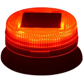 Соларно захранвана светлина за покрива на автомобил с предупредителен сигнал и магнитно монтиране