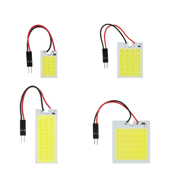 Unutarnja LED COB plafonska svjetiljka za automobil, 12V, 3W, 36 lm, dvostruka vrh T10