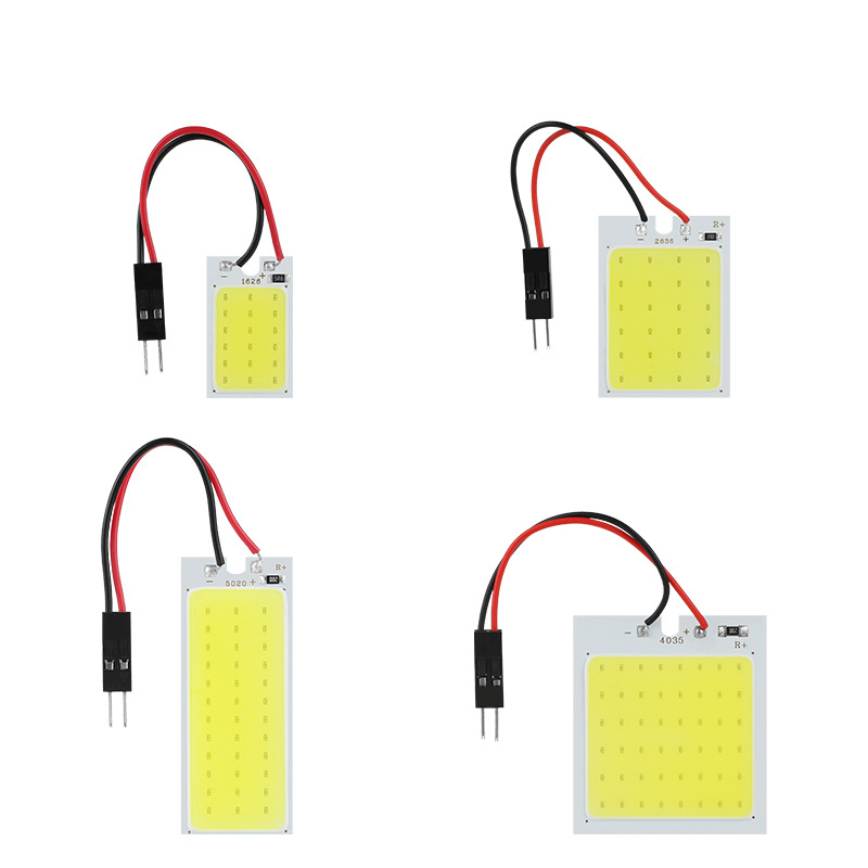 Unutarnja LED COB plafonska svjetiljka za automobil, 12V, 3W, 36 lm, dvostruka vrh T10