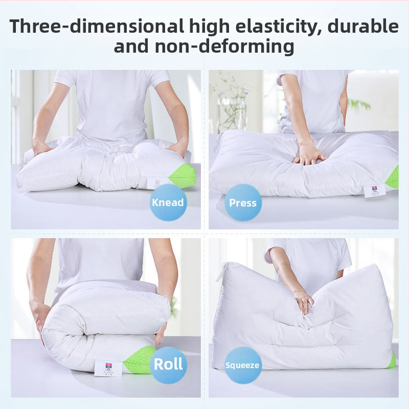 Detská vankúš, obdĺžnikový tvar, výška 1–5 cm, hmotnosť 0.55–1.0 kg, výplň polyesterové vlákno (100%), látka 100% bavlna