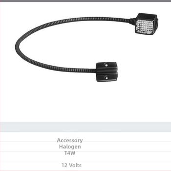 Lampă de plafon auto pentru interior, lampă de citit, telescopică, halogen 6W, cod 2AB 004 532-061