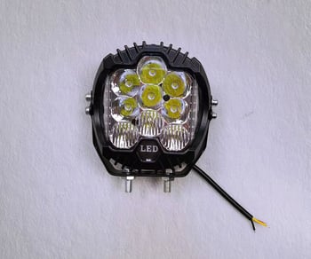 LED работна светлина с три страни, 90W, 8000 lm, 6000K, 12-80V, корпус от алуминиева сплав