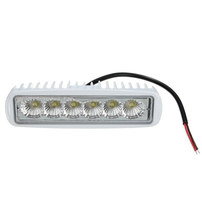 LED лента 18W, 12–24V, алуминиев корпус, Long Strip модел, универсален за офроуд и картинг