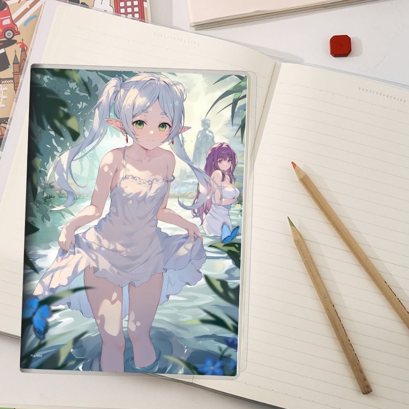 Notebook X Anime s PP koricama, ljepilno povezivanje, papir 120 g, 60 stranica, japansko-korejski sladak stil