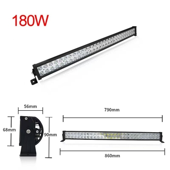 Lumină LED pentru acoperiș - Hummer Strip Light, 180W, 50.000 h, 5.000 lm, 6000K, DC 10-30V