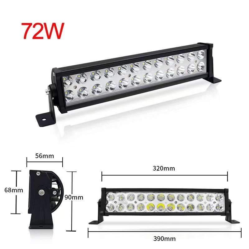 Lumină LED pentru acoperiș - Hummer Strip Light, 180W, 50.000 h, 5.000 lm, 6000K, DC 10-30V
