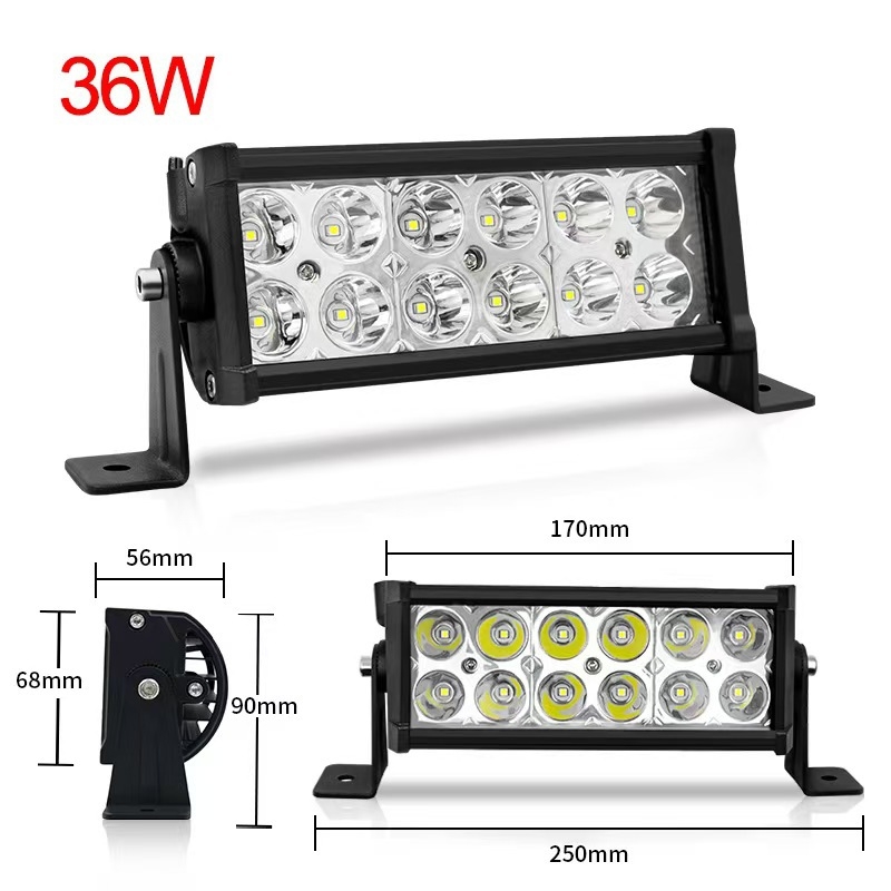 Lumină LED pentru acoperiș - Hummer Strip Light, 180W, 50.000 h, 5.000 lm, 6000K, DC 10-30V