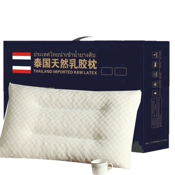 Правоъгълна латексова възглавница, съдържание латекс 70-80%, плетена материя, тегло 0.5-1.0 кг, персонализируема