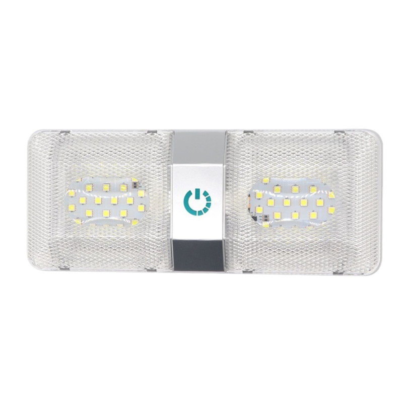 LED unutarnja stropna svjetiljka za čitanje s dodirnim neprekidnim podešavanjem, 6W, DC11-18V, 6000-6500K, model D4376D, za RV-ove, brodove i jahte