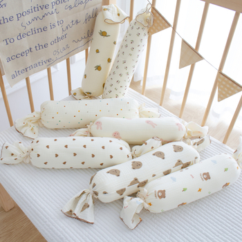 Dječji cilindrični jastuk u obliku bombona za udoban bočni san, crtani stil (materijal: gaža; dob: 1–3 godine; sezona: proljeće 2024)
