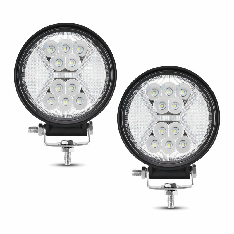 LED radna svjetiljka za automobil, okrugla, 32W, 8000 lm, 6500K, 12-80V, 50.000 h