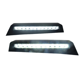 LED svjetlo za krov automobila – dnevna vožnja i upozoravajuće svjetlo, model MCL368A, 12 V, plastika + aluminijska legura, za pickupove, terenska vozila i SUV-ove